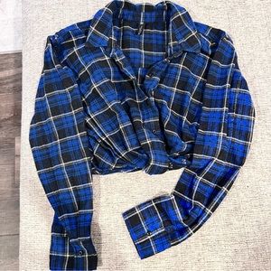 Zara Crop Flannel